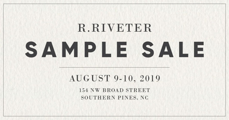 R.Riveter Sample Sale