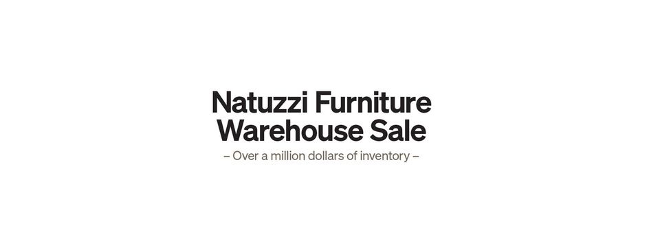 Natuzzi Furniture Warehouse Sale