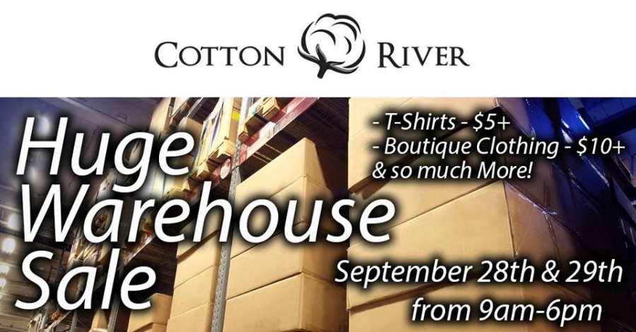 Cotton River Outfitters Warehouse Sale