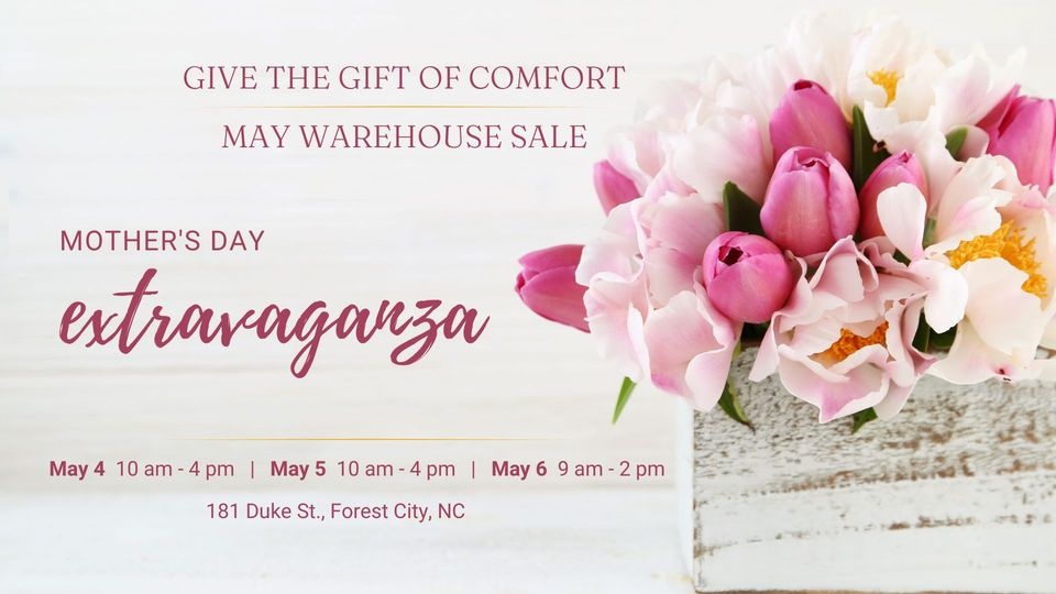 Cozy On Main Mother's Day Extravaganza Warehouse Sale