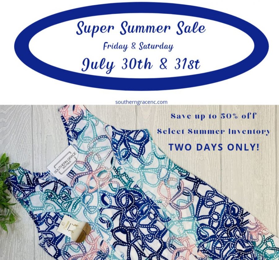 Southern Grace Boutique Super Summer Clearance Sale