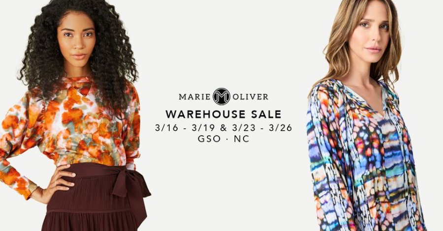 Marie Oliver Warehouse Sale
