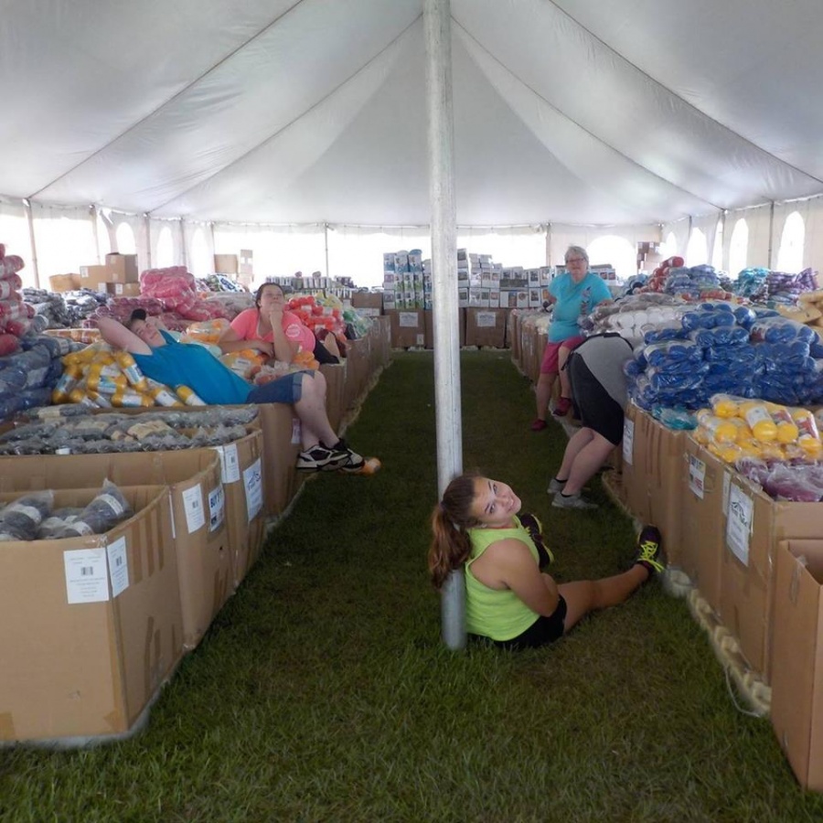 Spinrite Yarn Factory Outlet Tent Sale