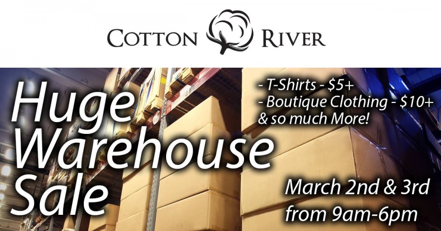Cotton River Outfitters Warehouse Sale 