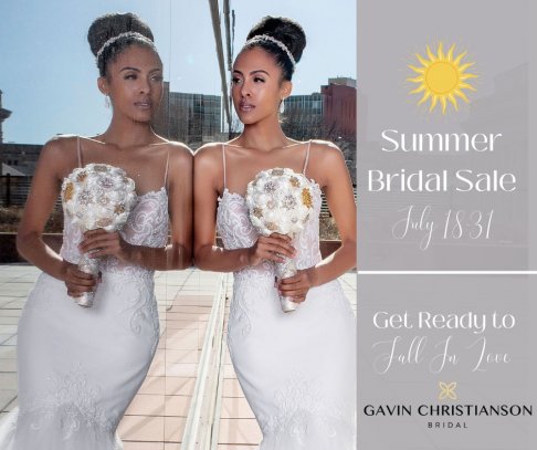 Gavin Christianson Bridal Summer Sample Sale