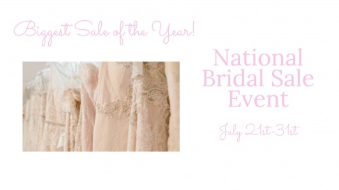 Blush Bridal National Bridal Sale 