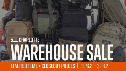 5.11 Tactical Warehouse Sale - Charlotte