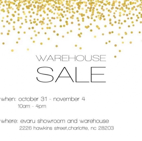 Evaru Design Warehouse Sale